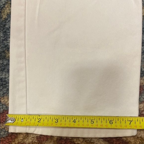 Ralph Lauren White Straight Leg Jeans - Picture 9 of 12
